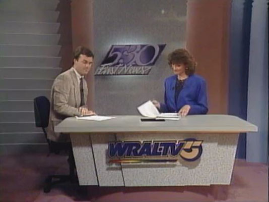 WRAL News Sets Through The Years WRAL News Sets Through The Years