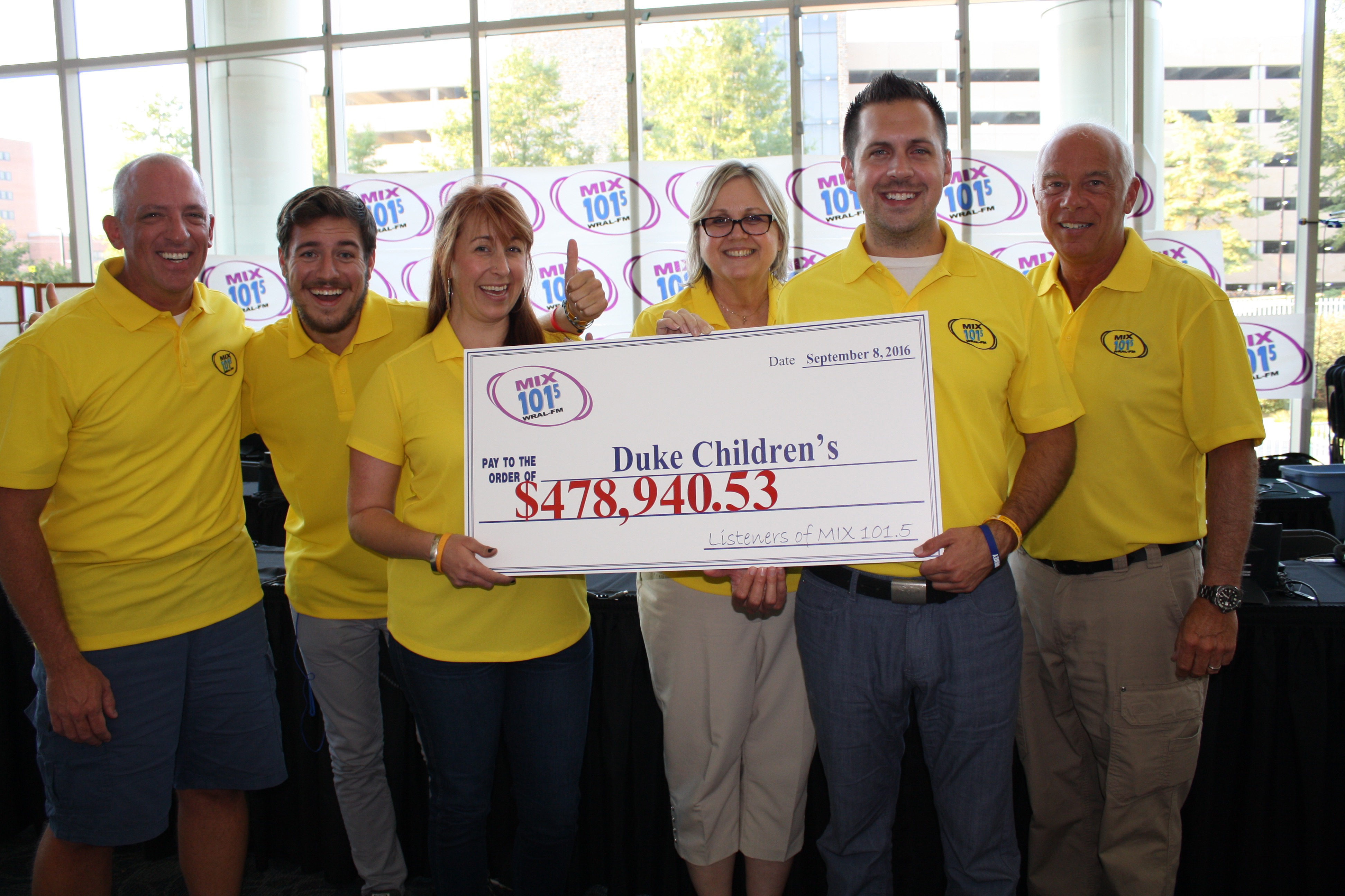 MIX 101.5 Raises Over 478K in 2016 Radiothon Capitol Broadcasting