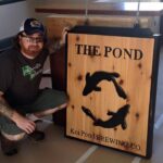 Eric Ghiloni, co-owner of Koi Pond Brewing Co