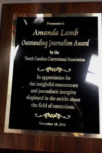 Amanda Lamb award