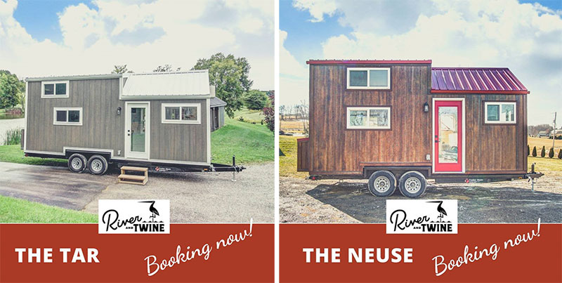 Rocky Mount S River And Twine A Collection Of 20 Tiny Homes Now Booking Capitol Broadcasting Company